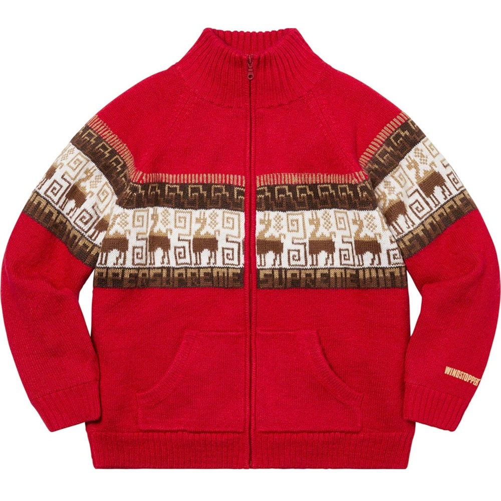 Supreme Chullo WINDSTOPPER® Zip Up Sweater, S